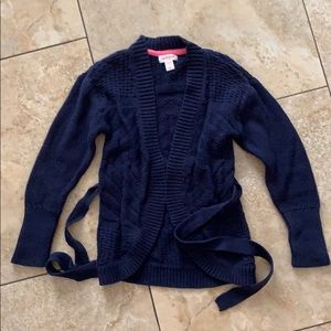 Navy Blue Kids Cardigan